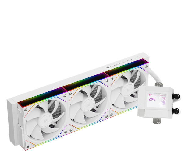Thermalright Core Matrix 360 Vision Argb White 3x120mm - 1426040 - zdjęcie